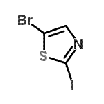 CAS#: 108306-64-5, 5-Bromo-2-Iodo-1,3-Thiazole