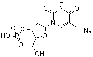 CAS#: 108320-91-8, 2'-DeoxythyMidine-3'-Monophosphate disodium salt