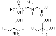 CAS 登录号：108321-17-1， 肌氨酸磷酸酯二(三羟甲基甲胺)盐