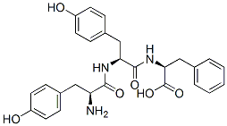 CAS#: 108322-11-8, (2S)-2-[[(2S)-2-[[(2S)-2-Amino-3-(4-Hydroxyphenyl)Propanoyl]Amino]-3-(4-Hydroxyphenyl)Propanoyl]Amino]-3-Phenylpropanoic Acid