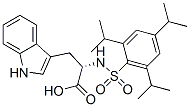 CAS 登录号：108325-64-0， (2S)-2-氨基-3-[1-[2,4,6-三(丙-2-基)苯基]磺酰基吲哚-3-基]丙酸