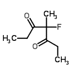 CAS 登录号：108388-08-5， 4-氟-4-甲基-3,5-庚烷二酮