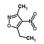 CAS#: 108418-33-3, 5-Ethyl-3-Methyl-4-Nitro-1,2-Oxazole