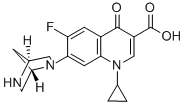 CAS 登录号：108461-04-7， 1-环丙基-7-[(1S)-3,6-二氮杂双环[2.2.1]庚烷-6-基]-6-氟-4-氧代喹啉-3-羧酸