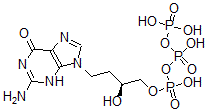 CAS 登录号：108491-46-9， [(2S)-4-(2-氨基-6-氧代-3H-嘌呤-9-基)-2-羟基丁基](羟基-膦酰氧基磷酰)磷酸氢酯