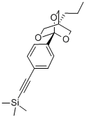 CAS#: 108613-97-4, Trimethyl-[2-[4-(1-Propyl-3,5,8-Trioxabicyclo[2.2.2]Octan-4-Yl)Phenyl]Ethynyl]Silane