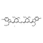 CAS 登录号：108626-72-8， 5-氯-2-[(E)-{3-[(1E,3E)-3-{3-[(Z)-(5-氯-3-乙基-1,3-苯并噻唑-2(3H)-亚基)甲基]-5,5-二甲基-2-环己烯-1-亚基}-1-丙烯-1-基]-5,5-二甲基-2-环己烯-1-亚基}甲基]-3-乙基-1,3-苯并噻唑-3-鎓碘化物