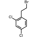 CAS 登录号：108649-59-8， 1-(2-溴乙基)-2,4-二氯苯