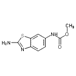 CAS 登录号：108792-25-2， 甲基(2-氨基-1,3-苯并噻唑-6-基)氨基甲酸酯