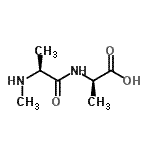 CAS 登录号：108814-05-7， N-甲基-L-丙氨酰-D-丙氨酸