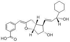 CAS 登录号：108945-35-3， 3-[(Z)-[(3aR,4R,5R,6aS)-4-[(E,3S)-3-环己基-3-羟基丙-1-烯基]-5-羟基-3,3a,4,5,6,6a-六氢环戊并[d]呋喃-2-亚基]甲基]苯甲酸