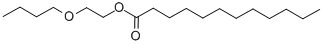 CAS 登录号：109-37-5， 2-丁氧基乙基月桂酸酯