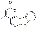 CAS 登录号：109029-05-2， 4,6-二甲基苯并吡喃并[7,8-b][1]苯并呋喃-2-酮