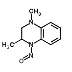 CAS#: 109055-64-3, 2,4-Dimethyl-1-Nitroso-1,2,3,4-Tetrahydroquinoxaline