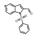 CAS 登录号：109113-44-2， 1-(苯磺酰基)-1H-吡咯并[3,2-c]吡啶-2-甲醛