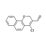 CAS#: 109179-59-1, 4-Chloro-2H-Benzo[h]Chromene-3-Carbaldehyde