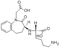 CAS 登录号：109214-55-3， (2S)-6-氨基-2-[[(3S)-1-(羧甲基)-2-氧代-4,5-二氢-3H-1-苯并氮杂卓-3-基]氨基]己酸