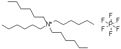 CAS 登录号：109241-90-9， N,N,N-三己基-1-己烷铵六氟磷酸盐