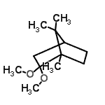 CAS#: 109280-15-1, 2,2-Dimethoxy-1,7,7-Trimethylbicyclo[2.2.1]Heptane