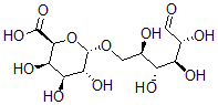 CAS#: 109280-58-2, (2S,3R,4S,5R,6S)-3,4,5-Trihydroxy-6-[(2R,3R,4S,5R)-2,3,4,5-Tetrahydroxy-6-Oxohexoxy]Oxane-2-Carboxylic Acid