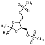CAS#: 109281-59-6, [(4R,5R)-2,2-Dimethyl-1,3-Dioxolane-4,5-Diyl]Bis(Methylene) Dimethanesulfonate