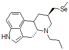 CAS#: 109297-72-5, (8beta)-8-((Methylseleno)Methyl)-6-Propyl-Ergoline