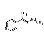 CAS#: 109374-07-4, 4-[(1E)-N-Methylethanehydrazonoyl]Pyridine