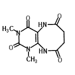 CAS#: 109458-61-9, 1,3-Dimethyl-5,7,8,10-Tetrahydropyrimido[4,5-b][1,4]Diazocine-2,4,6,9(1H,3H)-Tetrone