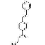 CAS#: 109463-48-1, Ethyl 4-[(E)-2-Phenylvinyl]Benzoate