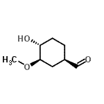 CAS#: 109466-72-0, (1R,3R,4R)-4-Hydroxy-3-Methoxycyclohexanecarbaldehyde