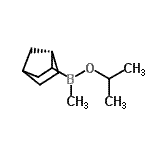 CAS#: 109529-35-3, (1S-Exo)-Bicyclo[2.2.1]Hept-2-Ylmethyl-Borinic Acid 1-Methylethyl Ester