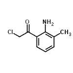 CAS 登录号：109532-22-1， 1-(2-氨基-3-甲基苯基)-2-氯乙烷酮