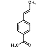 CAS#: 109586-46-1, 1-{4-[(1E)-1-Propen-1-Yl]Phenyl}Ethanone