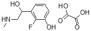 CAS#: 109672-71-1, 2-Fluoro-3-(1-Hydroxy-2-Methylaminoethyl)Phenol oxalate