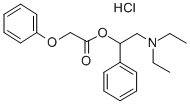 CAS 登录号：109691-07-8， 二乙基-[2-(2-苯氧基乙酰基)氧基-2-苯基乙基]氯化铵