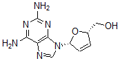 CAS#: 109881-25-6, [(2S,5R)-5-(2,6-Diaminopurin-9-Yl)-2,5-Dihydrofuran-2-Yl]Methanol
