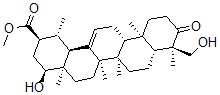 CAS#: 109974-22-3, 3-Oxo-22,23-dihydroxyurs-12-en-30-oic acid methyl ester