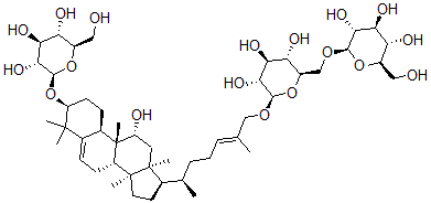CAS 登录号：109985-95-7， 肉质雪胆皂苷VI