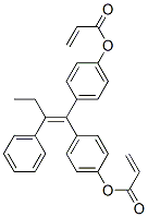 CAS#: 110008-64-5, [4-[2-Phenyl-1-(4-Prop-2-Enoyloxyphenyl)But-1-Enyl]Phenyl] Prop-2-Enoate