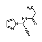 CAS#: 110023-60-4, N-[Cyano(1H-Pyrazol-1-Yl)Methyl]Propanamide