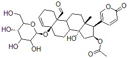 CAS#: 11005-49-5, 16beta-Acetoxy-5-(beta-D-Glucopyranosyloxy)-14-Hydroxy-19-Oxo-5beta-Bufa-3,20,22-Trienolide