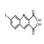 CAS#: 110139-62-3, 7-Fluoro-2,3-Quinolinedicarboxylic Acid