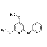CAS#: 110235-27-3, 4,6-Dimethoxy-N-Phenyl-2-Pyrimidinamine