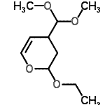 CAS 登录号：110238-72-7， 4-(二甲氧基甲基)-2-乙氧基-3,4-二氢-2H-吡喃