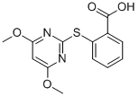 CAS 登录号：110284-79-2， 2-[(4,6-二甲氧基-2-嘧啶基)硫代]-苯甲酸