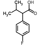CAS 登录号：110311-45-0， 2-(4-氟苯基)-3-甲基丁酸