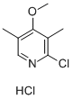 CAS#: 110464-98-7, 2-Chloro-3,5-Dimethyl-4-Methoxypyridine Hydrochloride