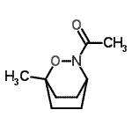 CAS 登录号：110590-04-0， 1-(1-甲基-2-氧杂-3-氮杂双环[2.2.2]辛-3-基)乙酮