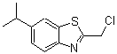CAS#: 110704-26-2, 2-(Chloromethyl)-6-Isopropyl-1,3-Benzothiazole