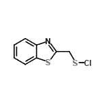 CAS#: 110704-30-8, 2-[(Chlorosulfanyl)Methyl]-1,3-Benzothiazole